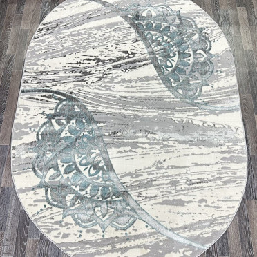 0921A_L.GREY / TURQUAZ овал FAME