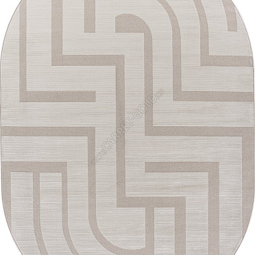Ковер F439 - CREAM - Овал - коллекция DIOS