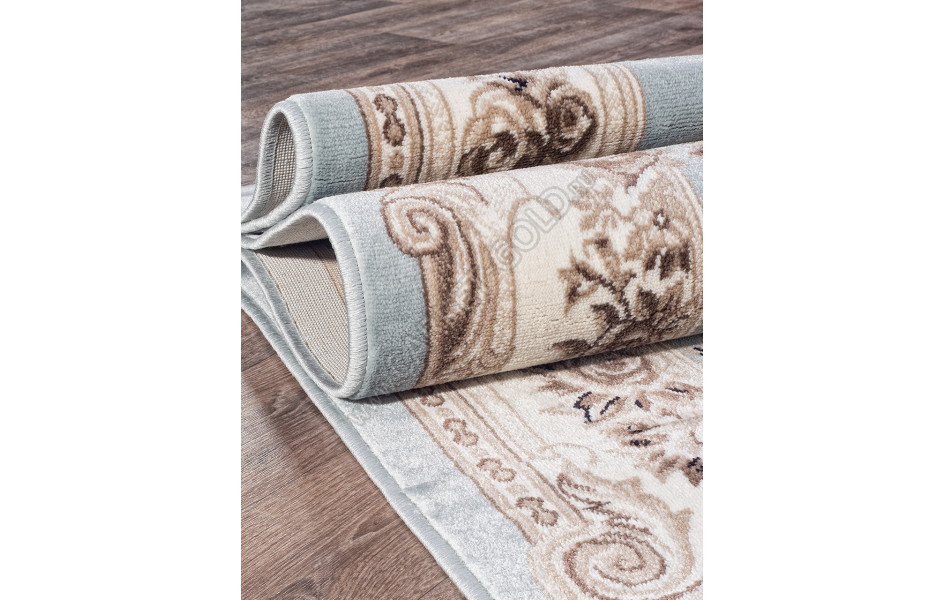 Ковер Valencia Delux 4015 - L.BLUE-BROWN