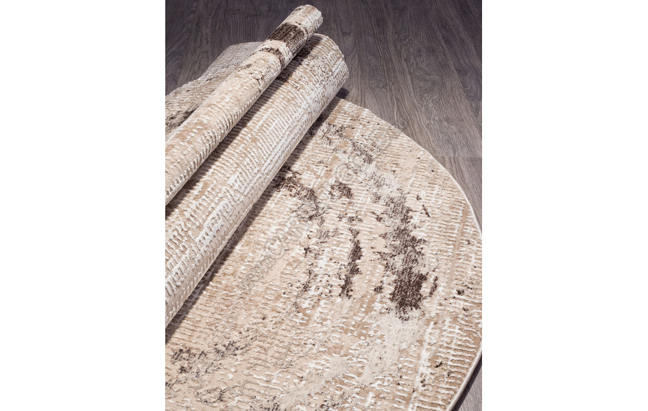 Ковер 04042B - DARK BROWN - Овал ARMINA