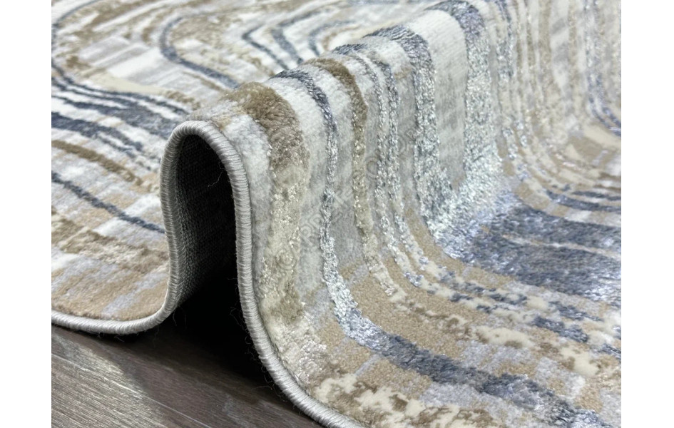 D065A_CREAM SHIRINK BLUE FDY Semnan овал