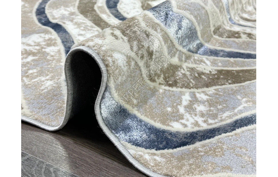 D066A_CREAM SHIRINK BLUE FDY Semnan