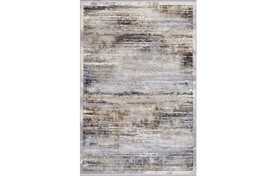 Ковер 07396A - BEIGE FDY / CREAM HB - Прямоугольник - коллекция ASADU