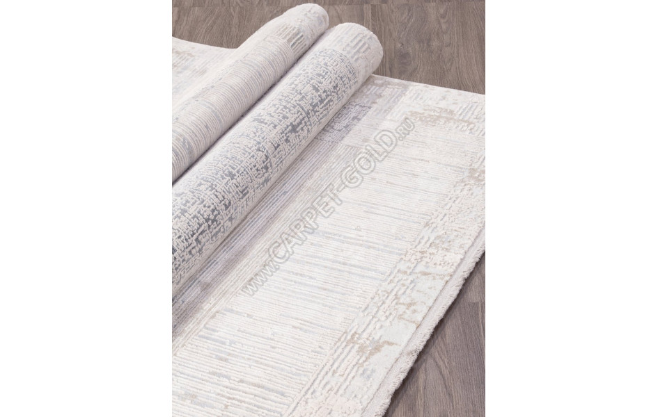 Ковер C558AC - BEIGE / GREY - Прямоугольник - коллекция PERLA