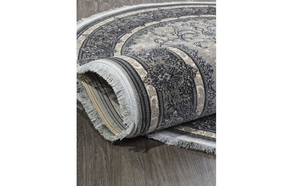 Ковер 752197 - 000 - Овал - коллекция KASHAN