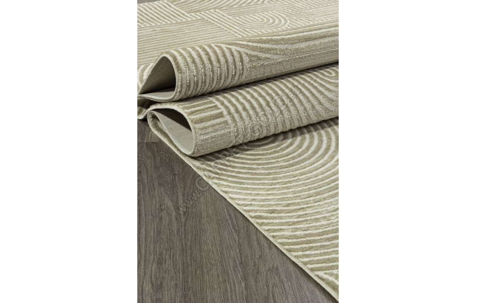 Ковер E508AK - D.BEIGE / BEIGE - Прямоугольник - коллекция SIROCCO