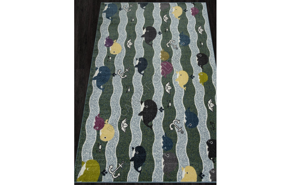 Ковер C216 - BLUE - Прямоугольник - коллекция RIO