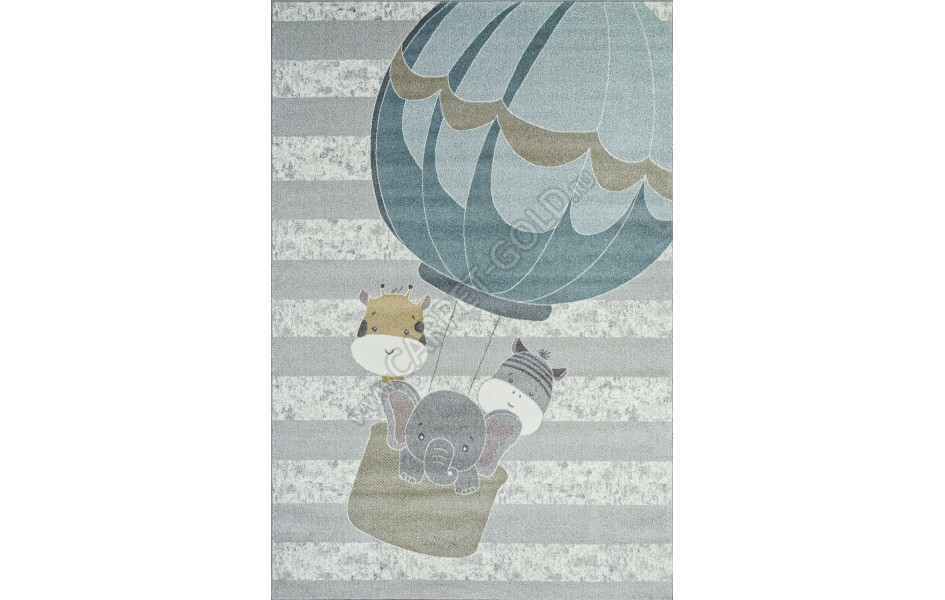 Ковер F263 - GRAY - Прямоугольник - коллекция SOFIT