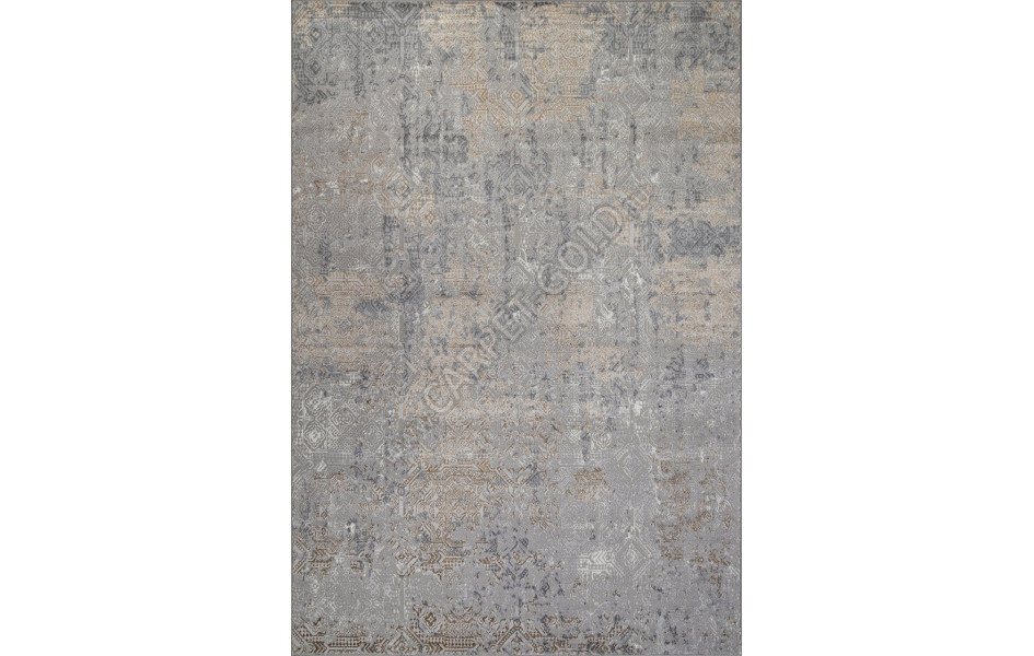 Ковер F281 - GRAY-GREEN - Прямоугольник - коллекция PALERMO