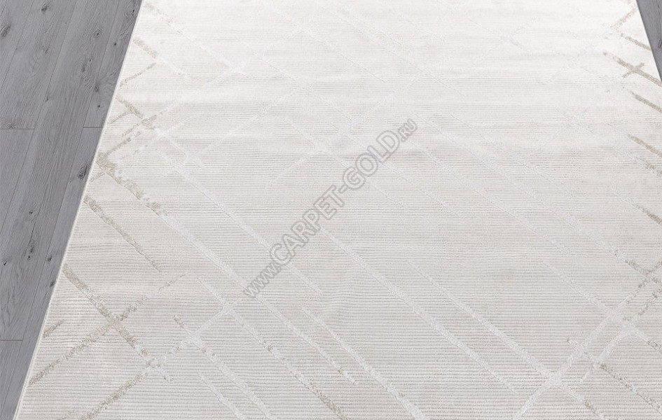 Ковер 26825A - CREAM / MINK - Прямоугольник - коллекция RUBI